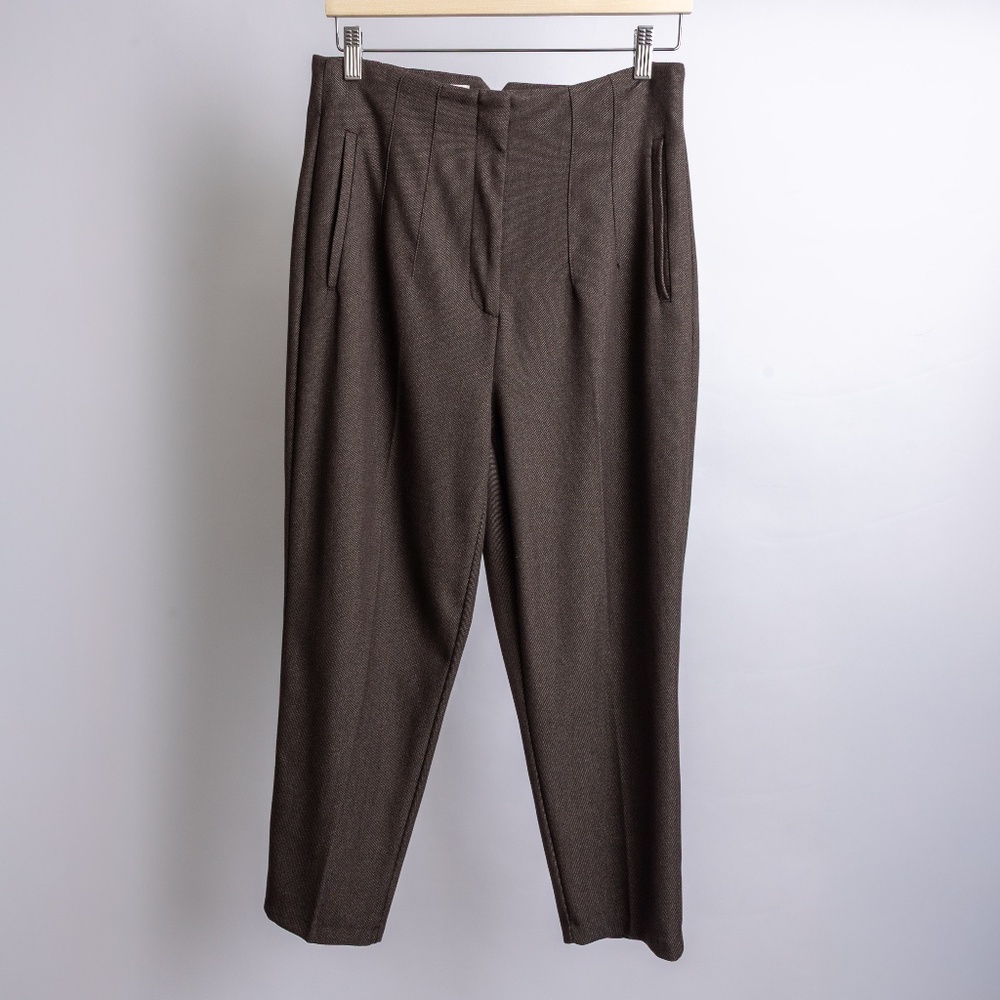 ZARA High-waisted ankle pants